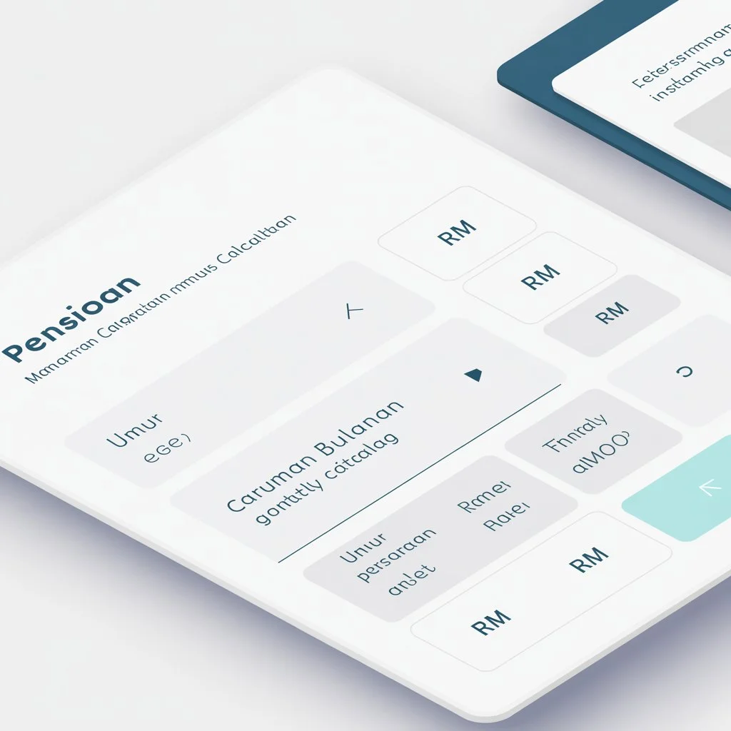 Kiraan Pencen Pilihan Dalam Talian